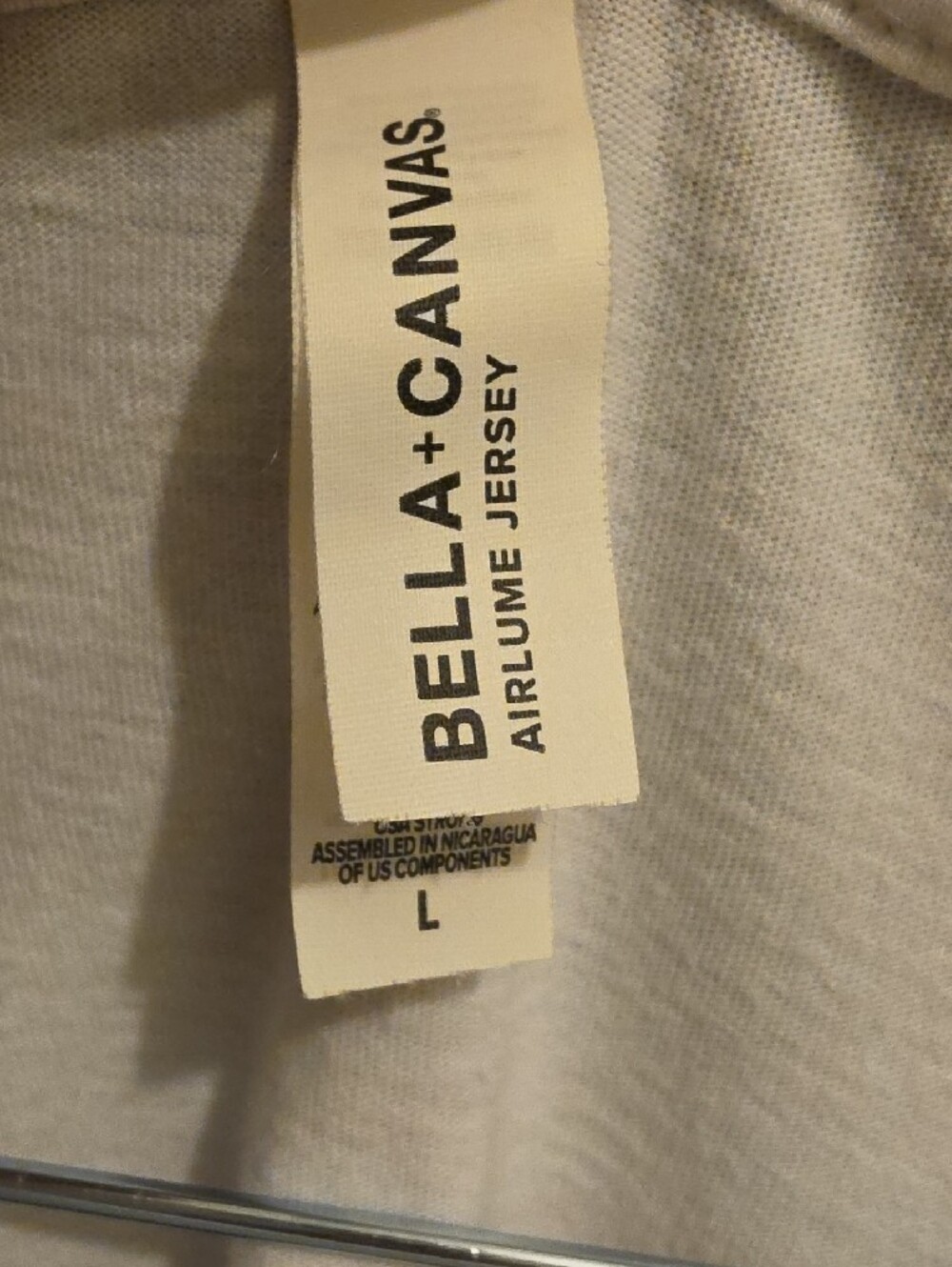 THE HELL I WONT LARGE WOMENS Bella+Canvas WHITE Airlume Jersey Tee COWGIRL - Picture 2 of 4